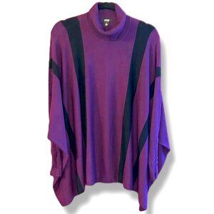 Alfani Purple Cowl Neck Sweater